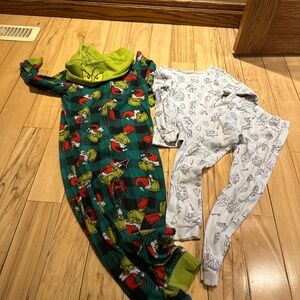 Christmas pajamas size 6